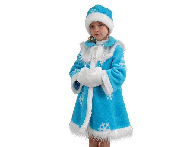 Children's Christmas costume Snow Maiden