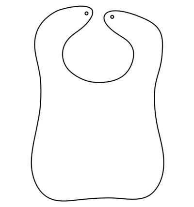 How to sew a baby bib with your own hands