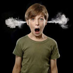 From what does the child have stress? From what does the child have stress?