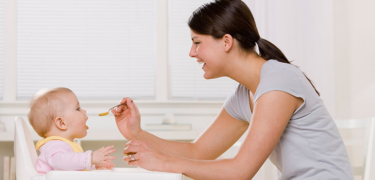 Sample menu for the child in 6,7-10 months