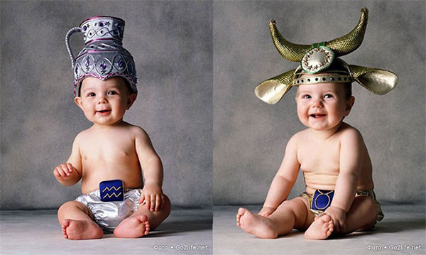 Choose a name for the boy and girl on the zodiac sign