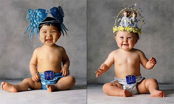 Choose a name for the boy and girl on the zodiac sign