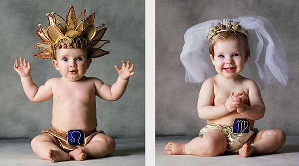 Choose a name for the boy and girl on the zodiac sign