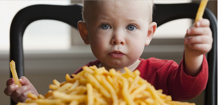 Fried food on the menu of the child: how, when and how much