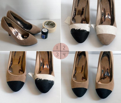  5 Ways to Update Old Shoes