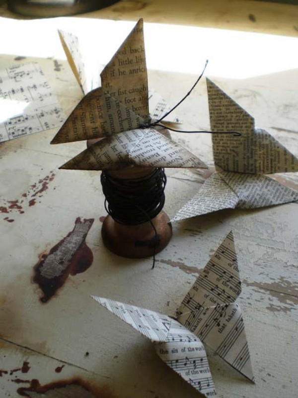 We make a butterfly from paper with our own hands We make a butterfly from paper with our own hands