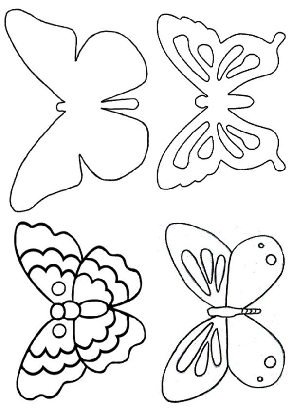 We make a butterfly from paper with our own hands We make a butterfly from paper with our own hands