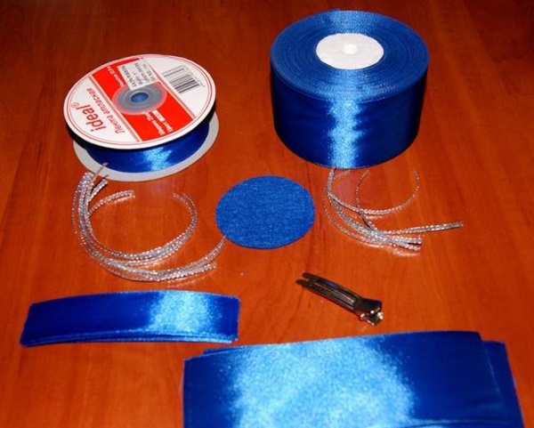 How to make a bow of satin ribbon with your own hands