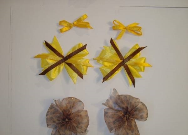 How to make a bow of satin ribbon with your own hands