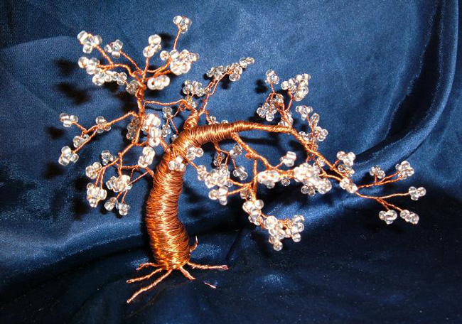 Bonsai from beads