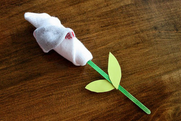 How to make a bouquet of socks for men