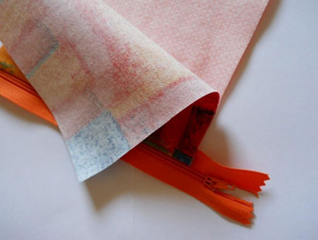 We wrap and combine with the lock the front part