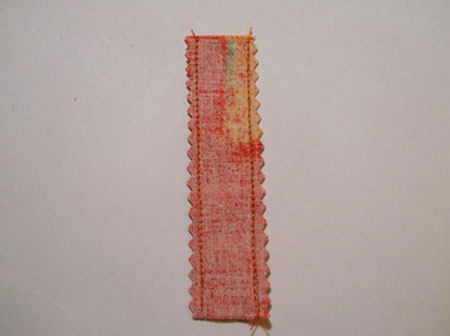 Sew together two rectangles 