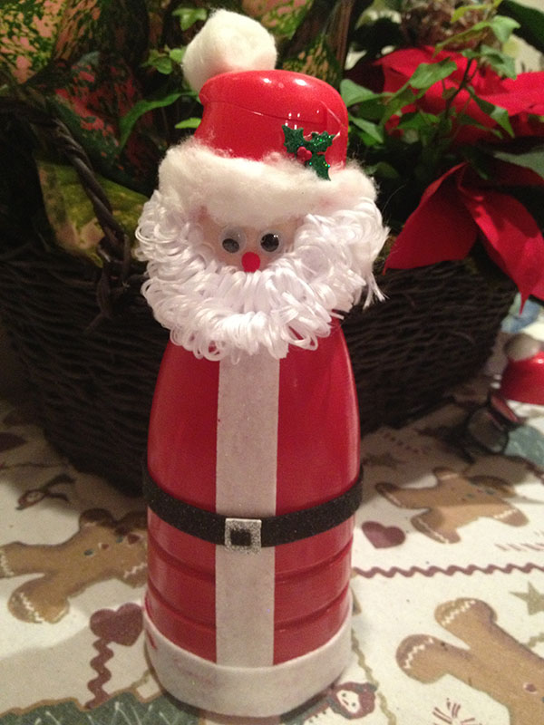 Grandfather Frost with his own hands for the New Year 2017 - step by step master classes from improvised materials, plastic bottles, glasses, photos and videos