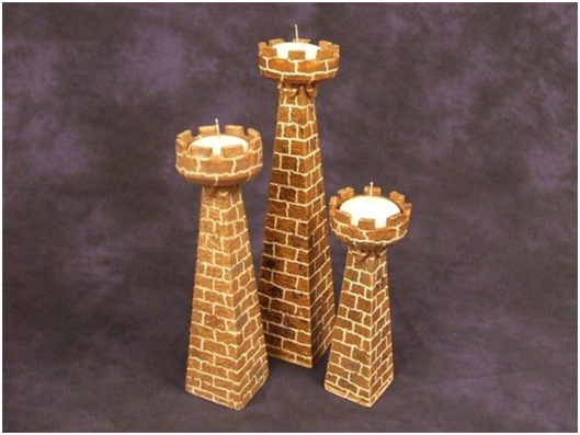 We make candlesticks by our own hands