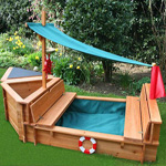 Children's playground in the country Children's playground in the country