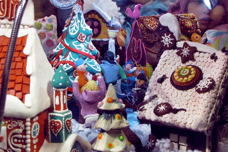 Children's crafts made of plasticine for the New Year: photo master-class