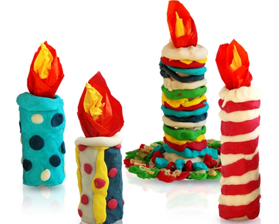 Children's crafts made of plasticine for the New Year: photo master-class