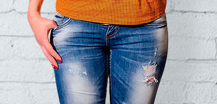 How to make jeans with scuffs or ripped jeans yourself