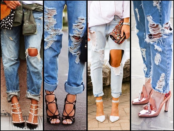 How to make jeans with scuffs or ripped jeans yourself