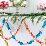 Christmas tree garlands by own hands Christmas tree garlands by own hands