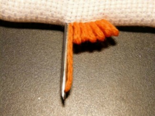 Tapestry stitch: master class of embroidery