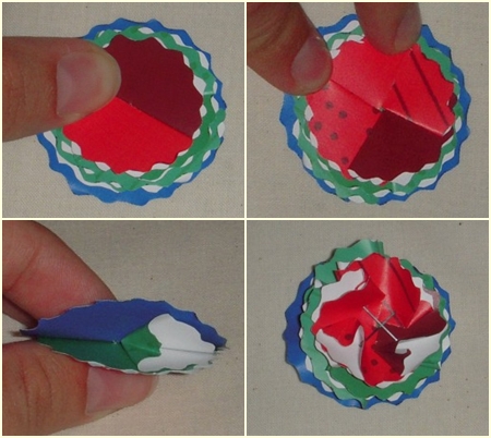 How to make a clove from paper with your own hands