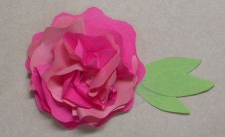 How to make a clove from paper with your own hands