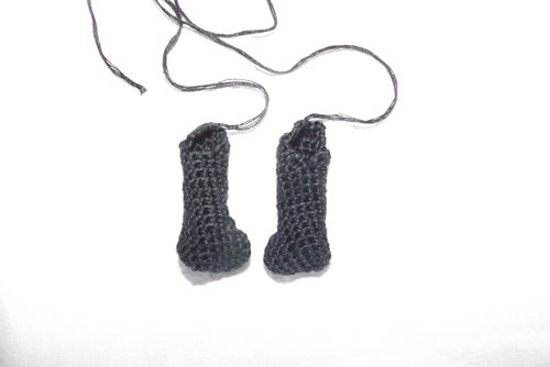 Knitted Panda Toy with Your Own Hands