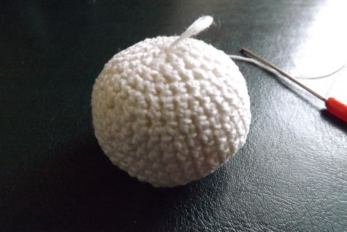 Knitted Panda Toy with Your Own Hands