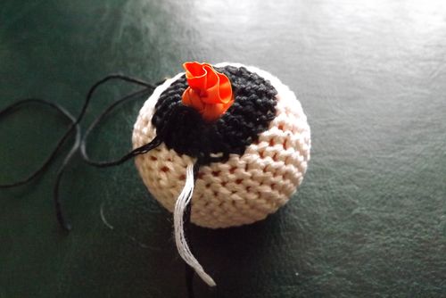 Knitted Panda Toy with Your Own Hands