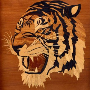 Intarsia and marquetry: inlaid wood