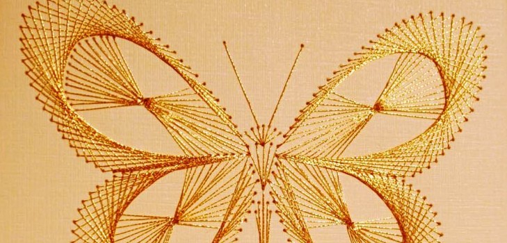Embroidering isonite according to schemes for beginners