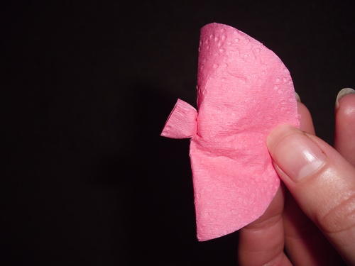 Carnations of colored paper with their own hands on May 9