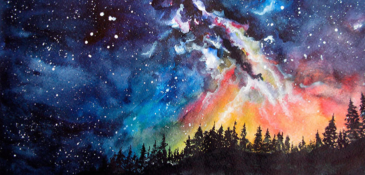 How to draw a space