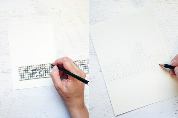 How to draw a space