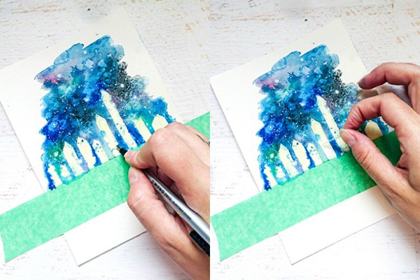 How to draw a space