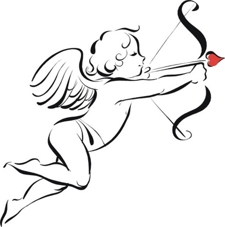 How to draw Cupid