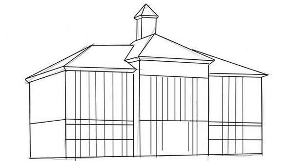 How to draw a school, teachers