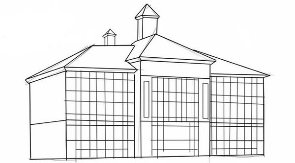 How to draw a school, teachers