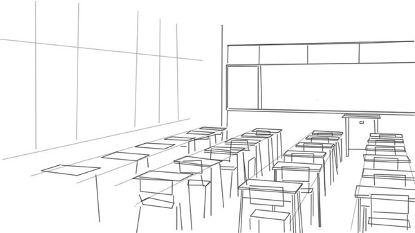 How to draw a school, teachers
