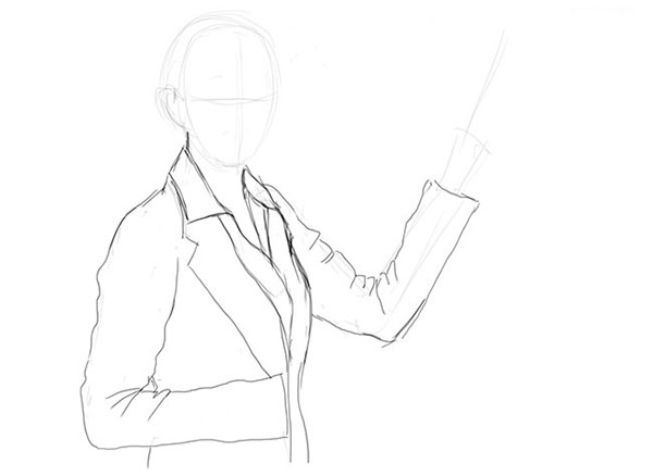 How to draw a school, teachers