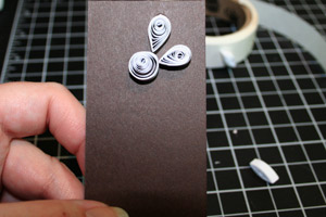 Quilling postcards by your own hands