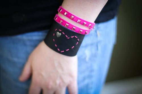 How to make a leather bracelet with your own hands