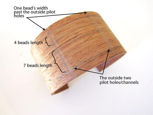 Cut holes for bills