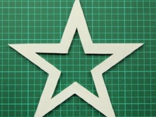 How to make a paper star