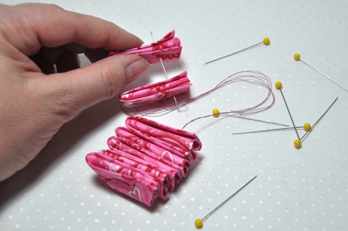How to make flowers kanzashi from a tissue with their own hands