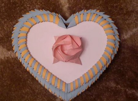 How to make a heart-shaped box with your own hands, a step-by-step master class with a photo