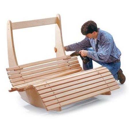 How to make a rocking chair with your own hands