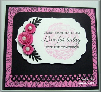 How to make a quilling rose, step by step instruction with a photo